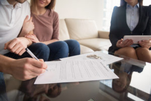 Signing An Apartment Lease
